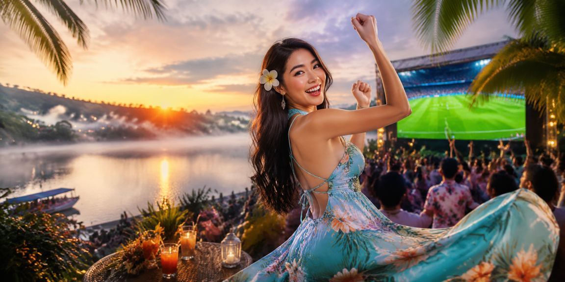 Banner khuyến mãi trò chơi mới mùa hè tại Đà Lạt